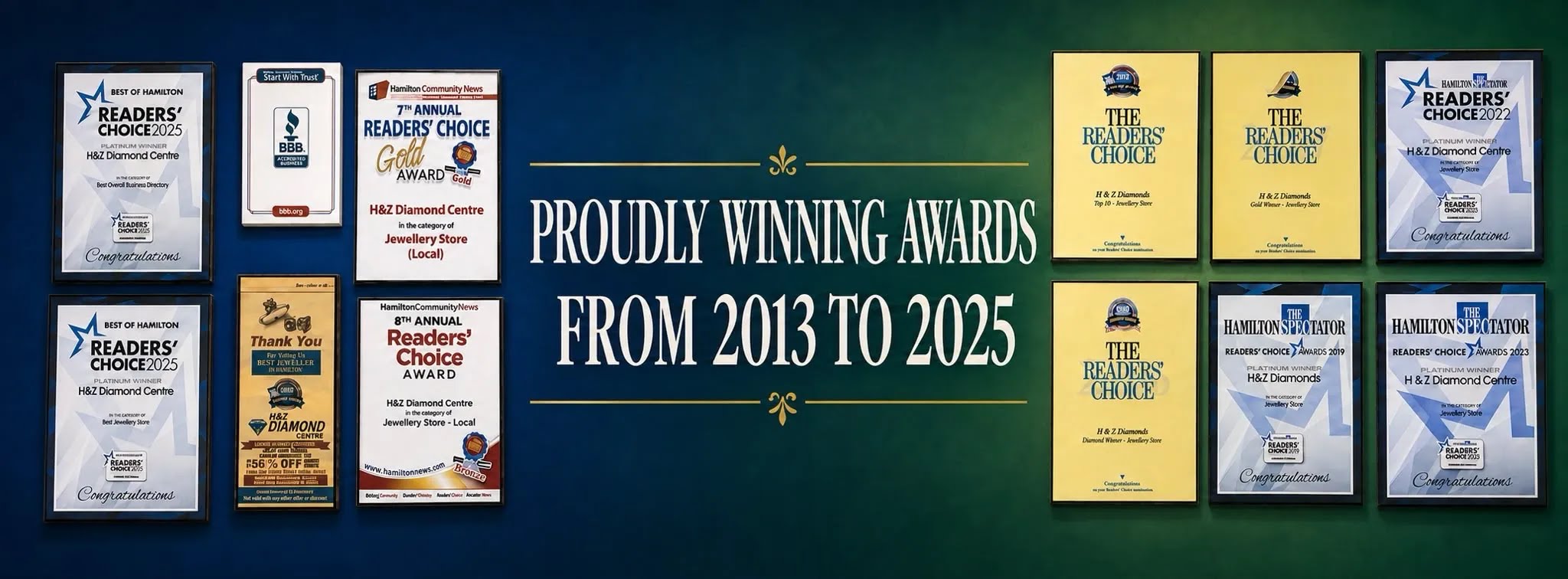 Hamilton Spectator Platinum Award Winner
