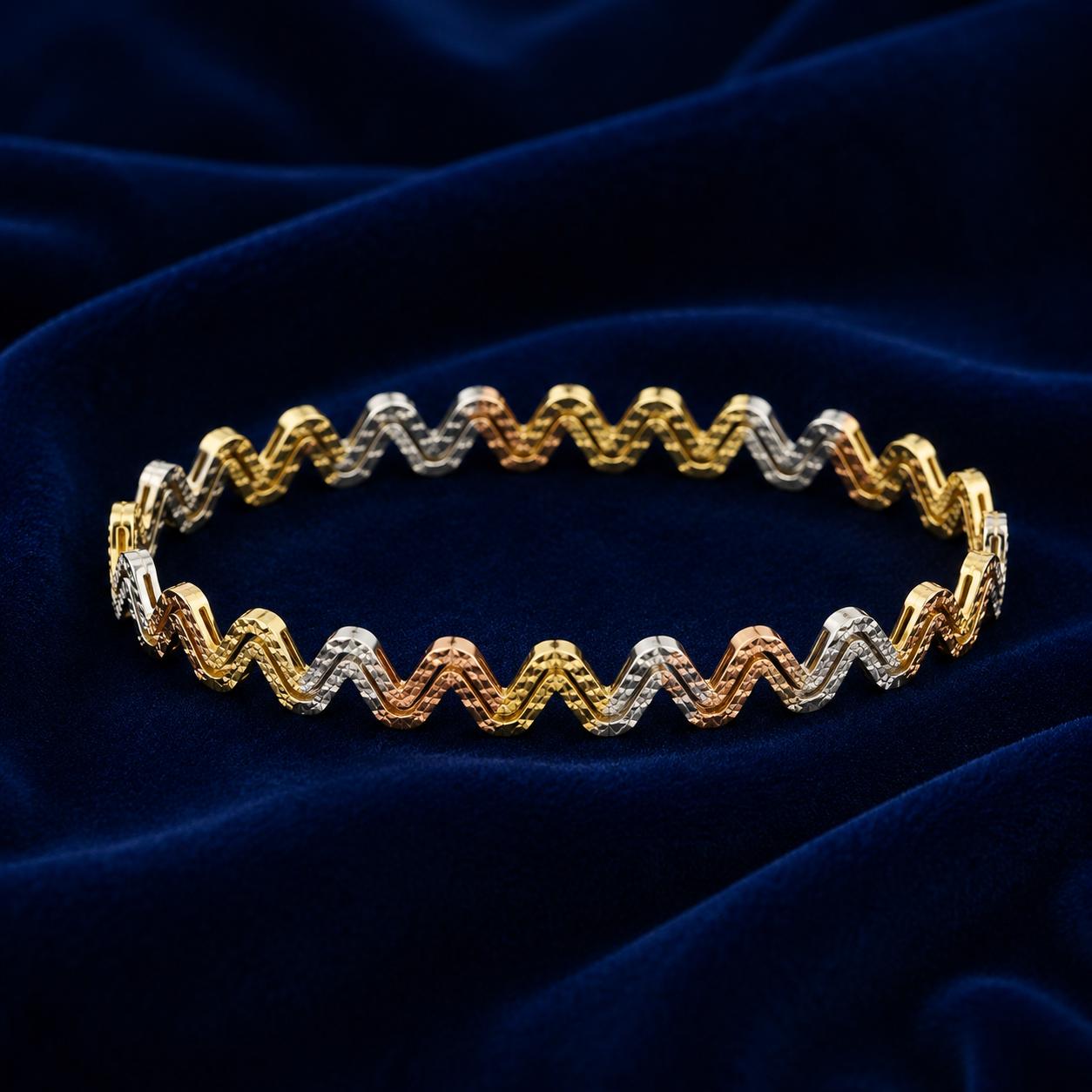 Woman Wearing Gold Bracelets