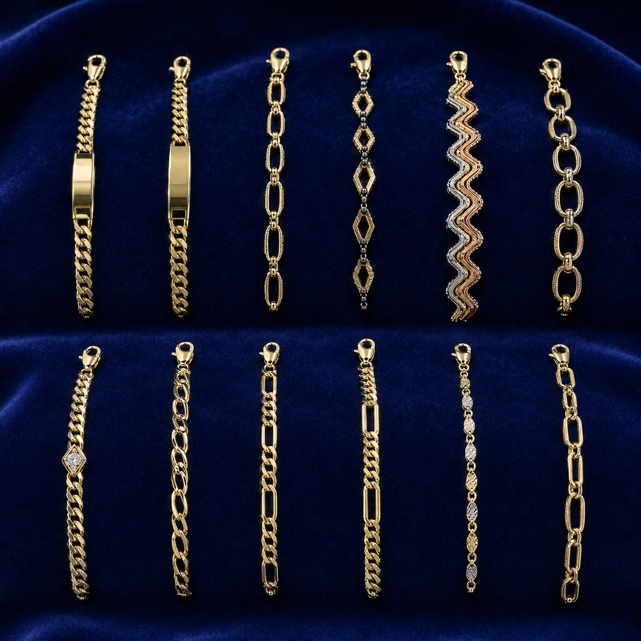 Gold Bracelet Display