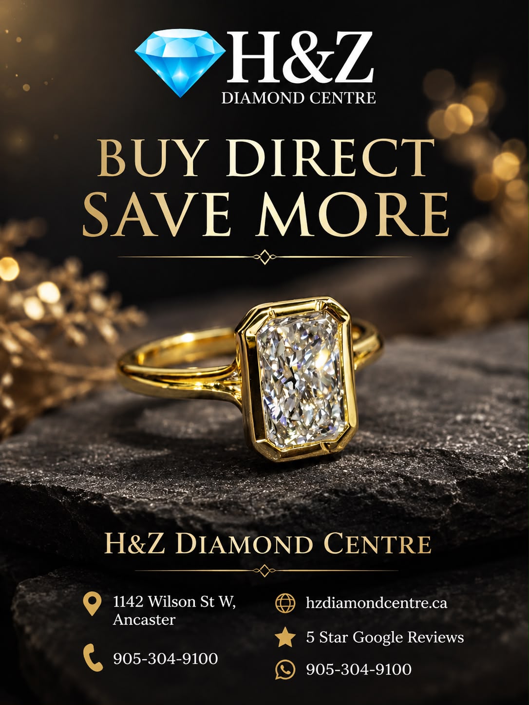 H&Z Diamond Centre Voted Best Jewellery Store in the Readers' Choice Awards